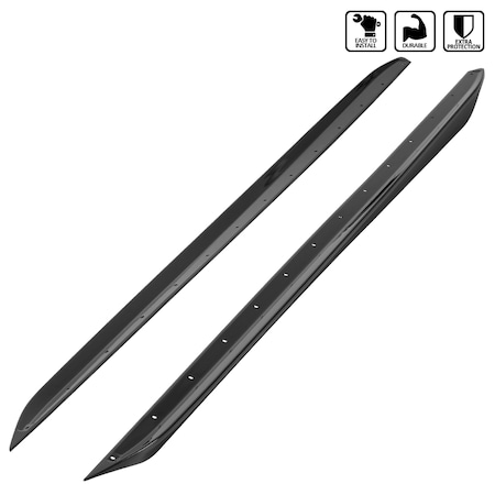 Spec-D Tuning Bmw G20 3 Series M Performance Side Skirt - Gloss Black 19-20 LPS-G2019GB-MP-BN